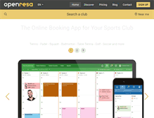 Tablet Screenshot of openresa.com